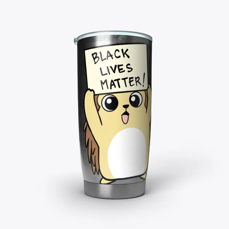 Black Lives Matter Porcupine Cartoon